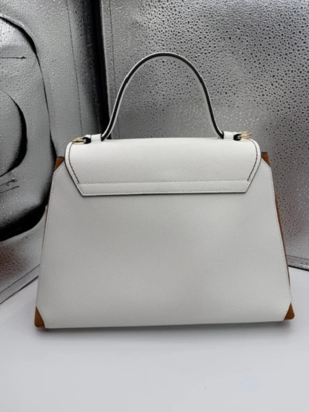 CROMIA LEATHER HANDBAG - Picture 5 of 14